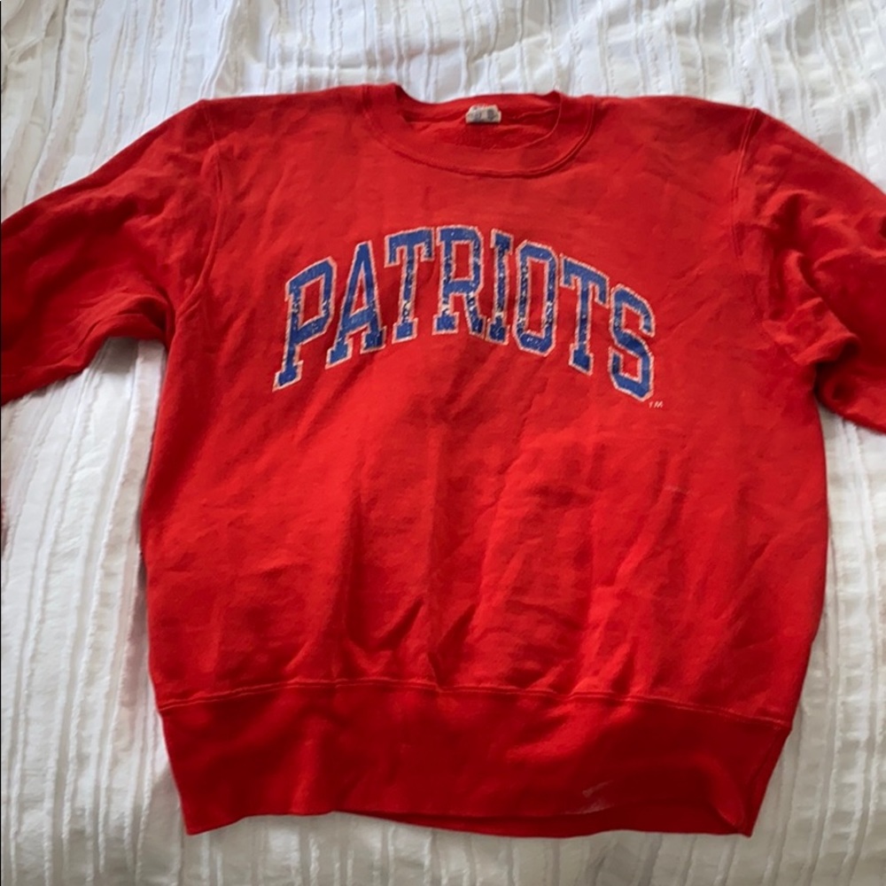 Vintage patriots sweatshirt